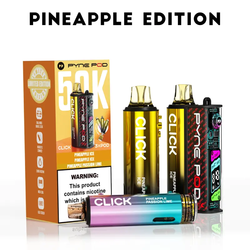 Pineapple Edition Pyne Pod Click 50K Pod Kit